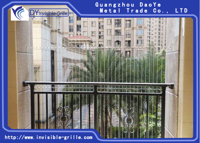 Protection Safety Stainless Steel Wire Grill Aluminium for the Balcony