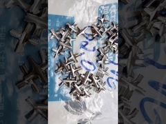 316 Stainless Steel Cross Clip + 2.0mm Thickness For Balcony Invisible Grille Accessories