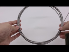 7X7 Stainless Steel Wire Rope Invisible Protection Net For Balcony And Windowns