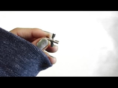 Steel Wire Rail Retainer Invisible Sliding Security Grilles