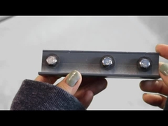 Single Pad Window Invisible Grille Aluminium Rail Track For Home