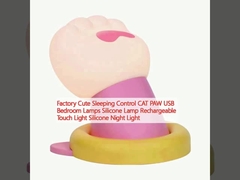 Factory Cute Sleeping Control CAT PAW USB Bedroom Lamps
