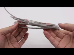 Stainless Steel Wires Buildings Safety Invisible Grille 1.8mm Thickness