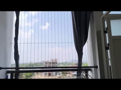 316 Stainless Steel Wire Rope Balcony Invisible Grille Anti - Theft Function