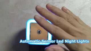 Automatic Induction Led Night Lights Bedside Energy-saving Lamp Multicolor Night Light for Bedroom