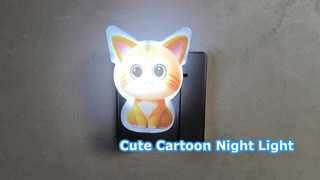 Cute Cartoon Night Light For Kids Room