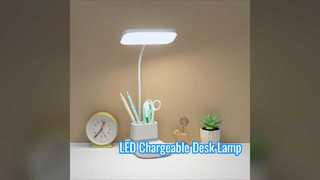 Multiple Brightness Levels Chargeable Desk Lamp Including Usb Charging Port