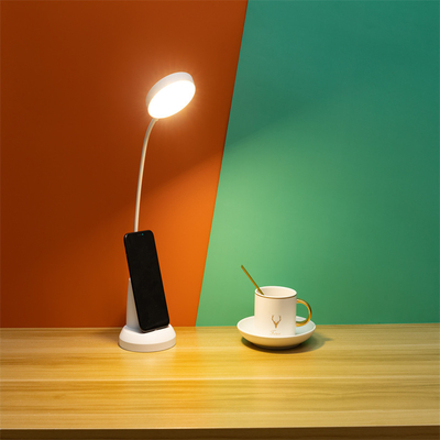 Foldable 5W LED Table Lamp With Adjustable Color Temperature For Reading And Studying