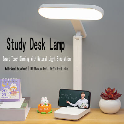 CE FCC Certified LED Table Lamp Modern Style 5V 1A Rated Voltage Flexible Arm Desk Light for Reading and Working