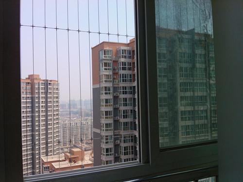 Children Protection Invisible Safety Grill Customized Installation Services Providing Safety Barriers for Windows and Doors