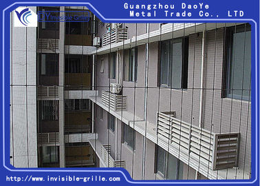 Common Stainless Steel Grades for Invisible Grilles 316 for  Window Invisible Grille