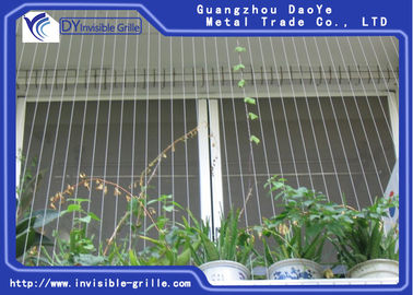 Invisible Window Grills Inside , Window Protection Grill Easy Installation