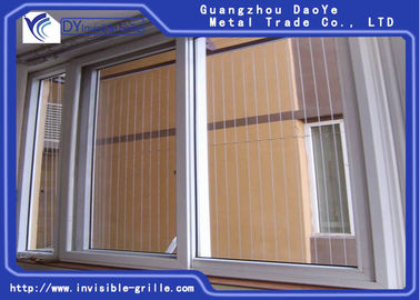 High Rise Buildings Safety SS 304 2.5mm Window Invisible Grille