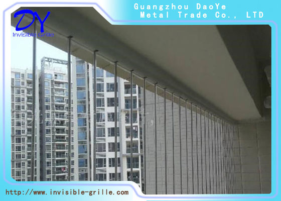 2m/set Invisible Aluminum Track Window Channel Vertical Installation