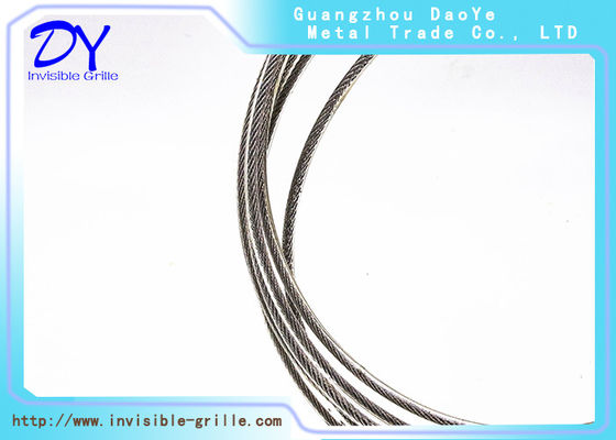 White 16kg / Roll 7X7 Stainless Steel Wire Rope Cable