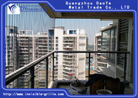 Enjoy Children Safety the View of City Seashore Valley  Balcony Invisible Grille