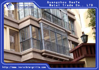 Easy Fire Escape Invisible Grills For Balcony Maintaining A Transparent Good View