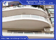 Anti Rust Safety Grilles Stronger Foundation Frame Wire Aluminium for the Balcony Invisible Grille