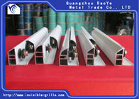 Plenty Hardy Material Aluminum Slide Track Channel For Invisible Grilles