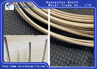 316 Stainless Steel Wire Good Anti Corrosion Ability For Invisible Grilles