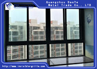 White Wire Dia 4.0mm Thickness  Invisible Safety Window Protection Grille