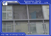 Fire Rated Balcony Invisible Grille Safety Protection For Children