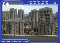 2m/Set White Balcony Invisible Grille Withstand High Pressure