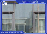 Aluminum 3.5mm Window Invisible Grille With GI Screws