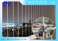 ASTM 3mm Thickness Curtain Balcony Invisible Grille