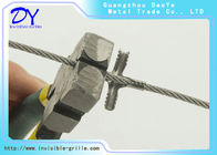 3.0mm Thick SS Cross Clip For Invisible Tensile Strength Wire