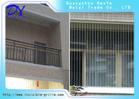 Invisible Balcony Protection Stainless Steel Wires 5cm Distance Gap