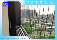 SS304 Aluminium Rail Track Emergency Sliding Invisible Grille