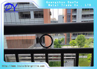 3.0mm Wire Invisible Safety Grill Aluminum Rail Track For School Windows Protection