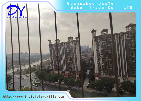 Window Invisible Grille With Clear View Safety Grill