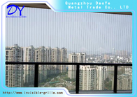 Stainless Steel Cable Railing For Balcony Invisible Grille