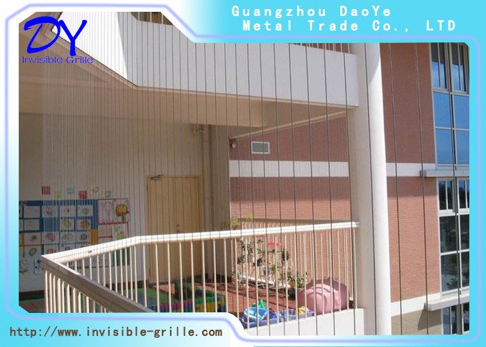 304 316 Balcony Invisible Grille Easily Maintained For School