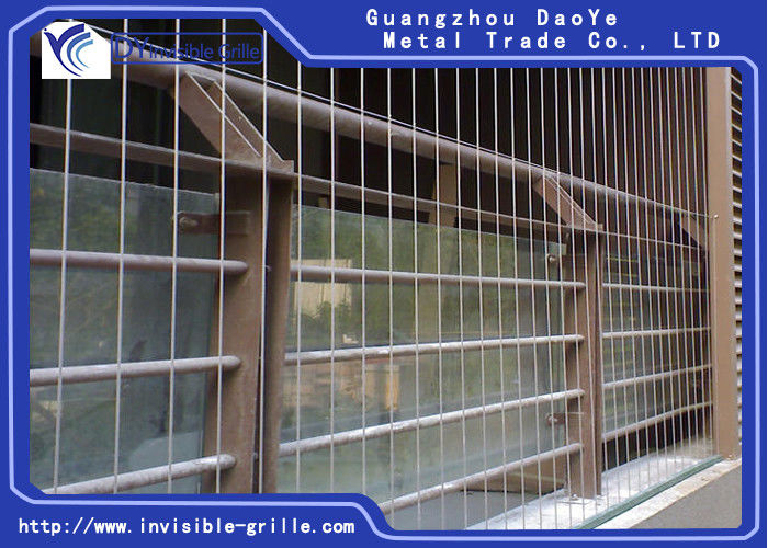 Capable of Supporting Tensile Impact up to 400 KGS for  Window Invisible Grille