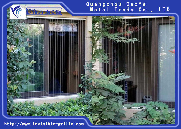 Extremely Secured Openable Invisible Grille With Corrosion Resistant Properties