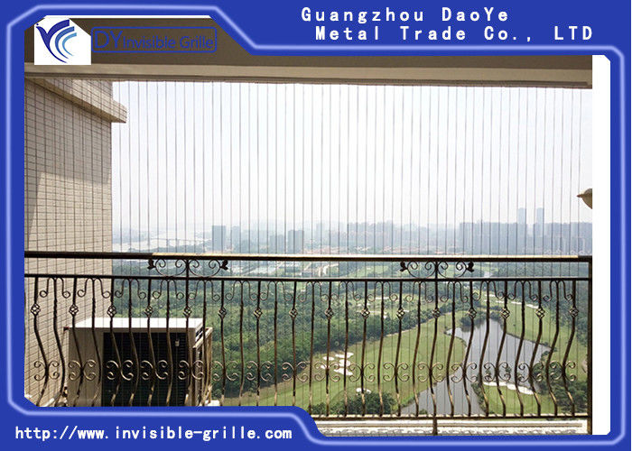 Anti Dust Balcony Invisible Grille Easy Cleaning With Less Maintenance