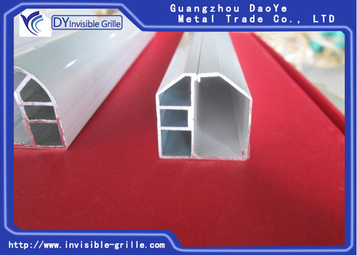Precise Design Aluminium Rail Track Suitable For Various Type Grilles