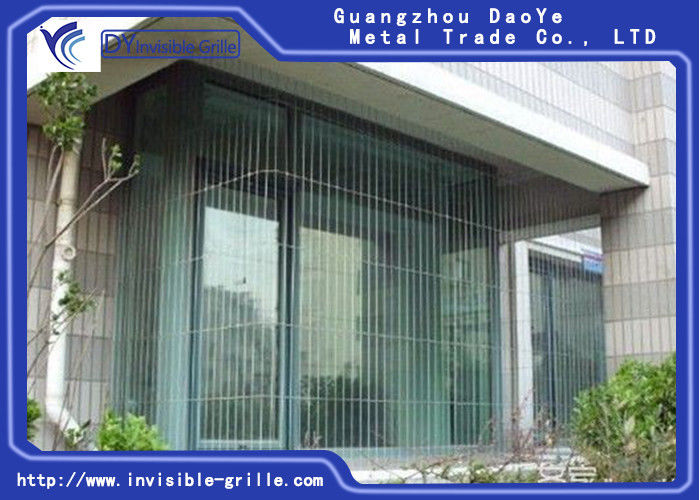 Anti Corrosion 316 SS Wire Invisible Safety Grille For Balcony