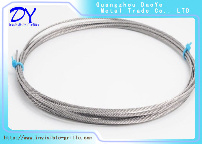 Invisible Balcony Protection Stainless Steel Wires 5cm Distance Gap