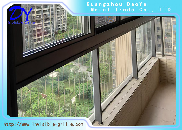 Easy Installation Invisible Safety Grill 2.0mm Wire For Window Protection