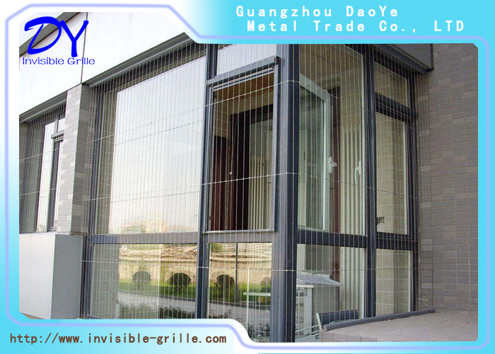 2~5 Inches Distance Gap Window Invisible Grille Dia 3.0mm Thickness