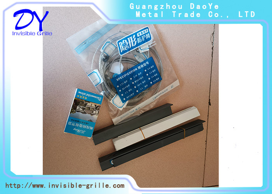 Unobstructed Balcony Safety Barrier Invisible Grilles For Burglar Alarm
