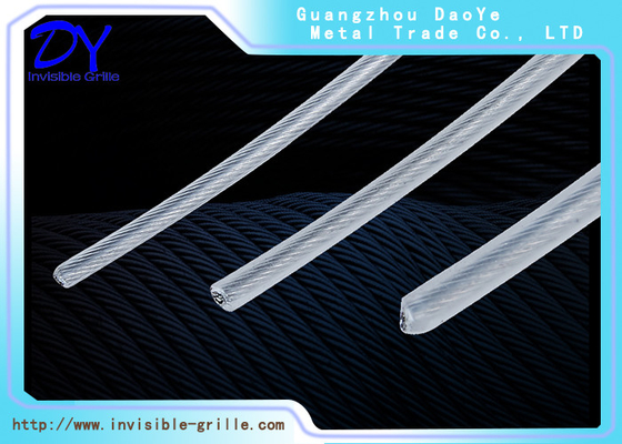Punching Processed Highest Grade Stainless Steel Invisible Balcony Grille