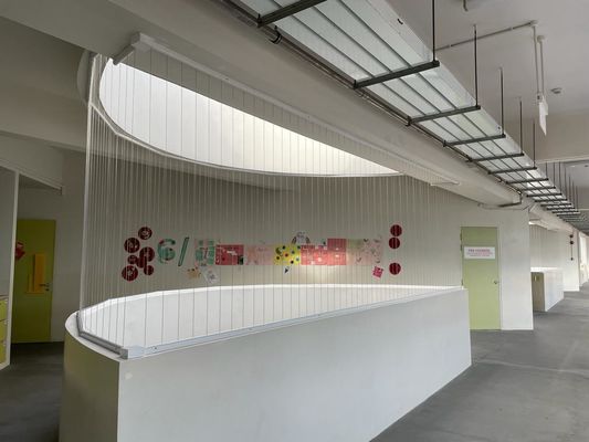 Invisible Safety Grill invisible safety barrier designed to protect children and pets effectively while maintaining aesthetic integrity