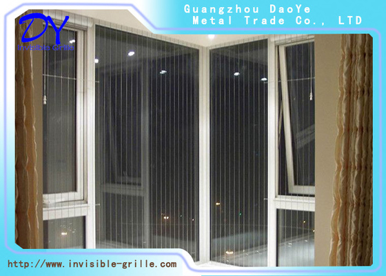 Aluminum Alloy Smooth Living Window Invisible Grille Anti theft Unobstructed Views