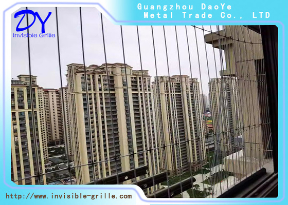 Aluminum Alloy Smooth Living Window Invisible Grille Anti theft Unobstructed Views