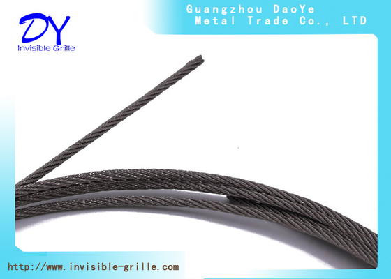 Stainless Steel Stranded Wire 30m Length Stainless Steel Wire Grill For Balcony Protection